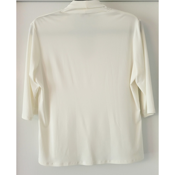 Flowy dress top ivory - Picture 2 of 3